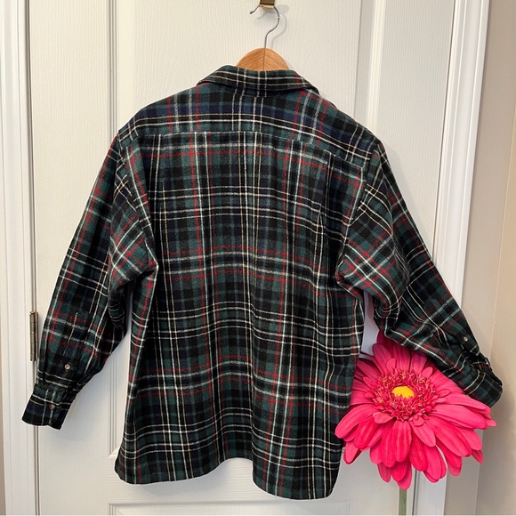 Ralph Lauren Plaid Wool Shacket Size 8 - Picture 4 of 9